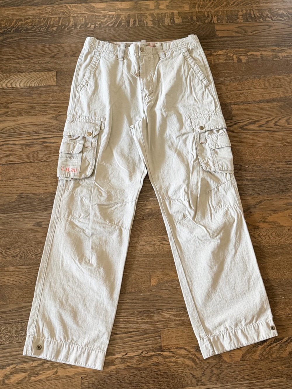 Eddie Bauer Khaki Cargo Pants NWT